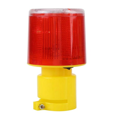 Solar LED Car Beacon Strobe Emergency Warning Alarm Flash Light Red Lamp A#